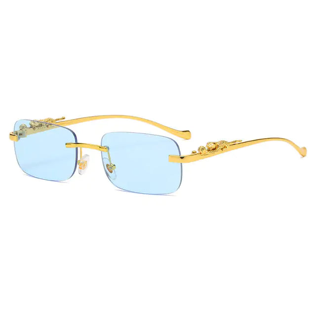 Rimless Square Sunglasses