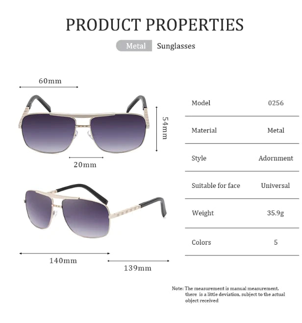 Classic Square Sunglasses